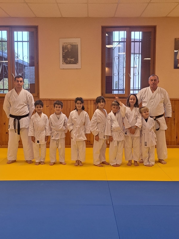 Rentrée avec nos Babies karaté à Viré