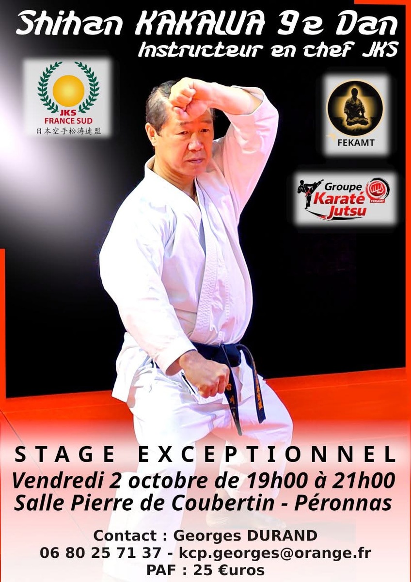 Stage Kagawa 9eme DAN - Péronnas