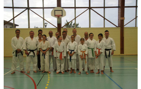 Passage ceintures des 2 sections juin 2017