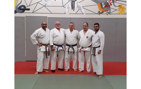 Stage Corbas avec beaucoup de participants